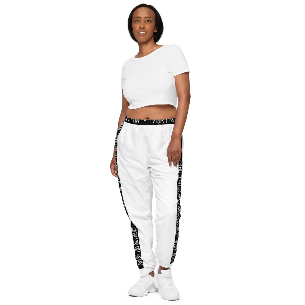 IVORYNN Men Comfortable Luxuy Whie Track Pants - IVORYNN
