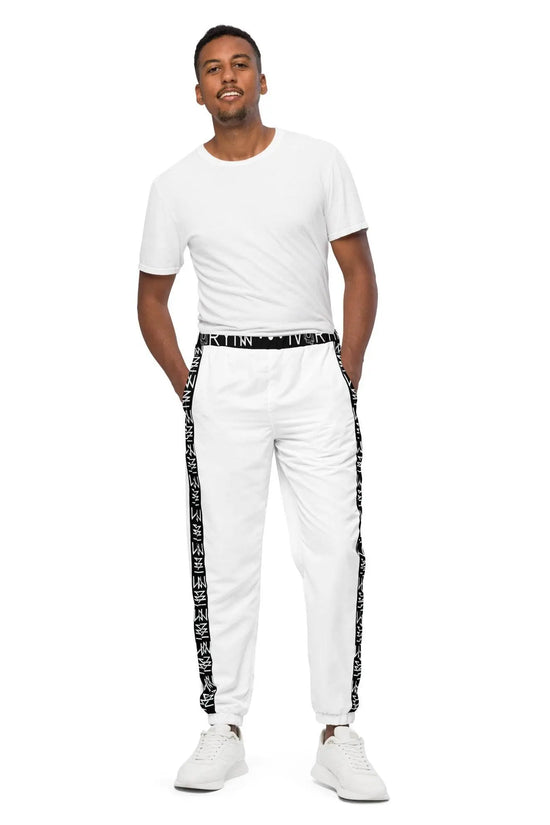 IVORYNN Men Comfortable Luxuy Whie Track Pants - IVORYNN