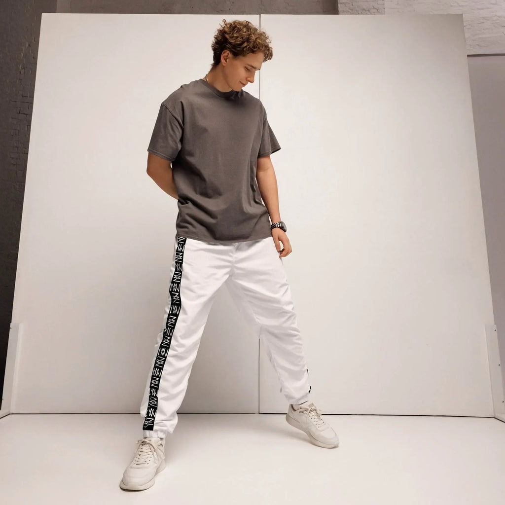 IVORYNN Men Comfortable Luxuy Whie Track Pants - IVORYNN