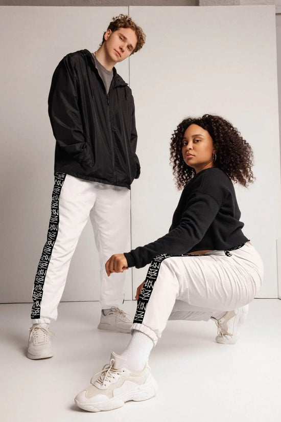 IVORYNN Men Comfortable Luxuy Whie Track Pants - IVORYNN