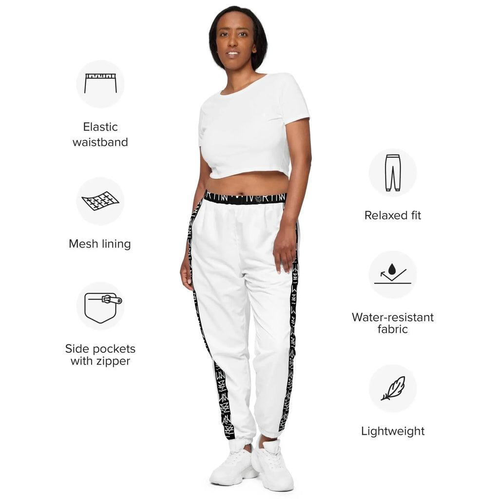 IVORYNN Men Comfortable Luxuy Whie Track Pants - IVORYNN