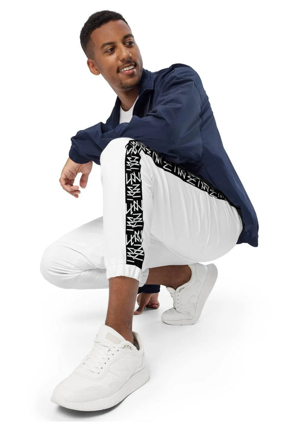 IVORYNN Men Comfortable Luxuy Whie Track Pants - IVORYNN