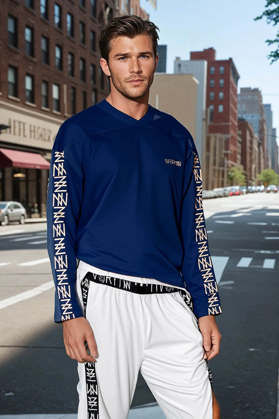 IVORYNN Men Comfortable Luxuy Whie Track Pants - IVORYNN