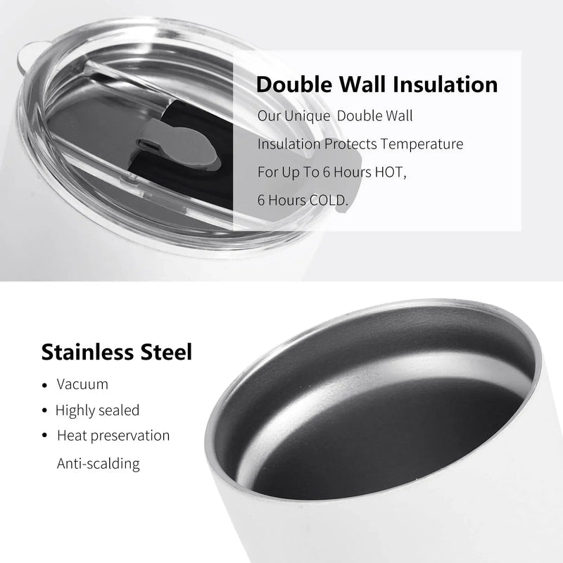 IVORYNN Stainless Steel Hot & Cool Car Cup - IVORYNN