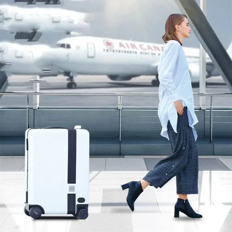 Intelligent Electric Luggage Automatically Follows The Lever - IVORYNN
