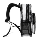 LUCAS PVC See Through Transparent Clear School Backpack - IVORYNN