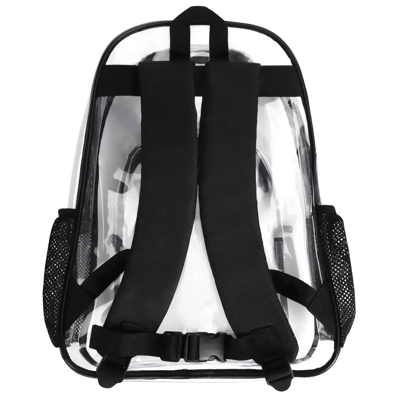 LUCAS PVC See Through Transparent Clear School Backpack - IVORYNN