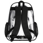 LUCAS PVC See Through Transparent Clear School Backpack - IVORYNN