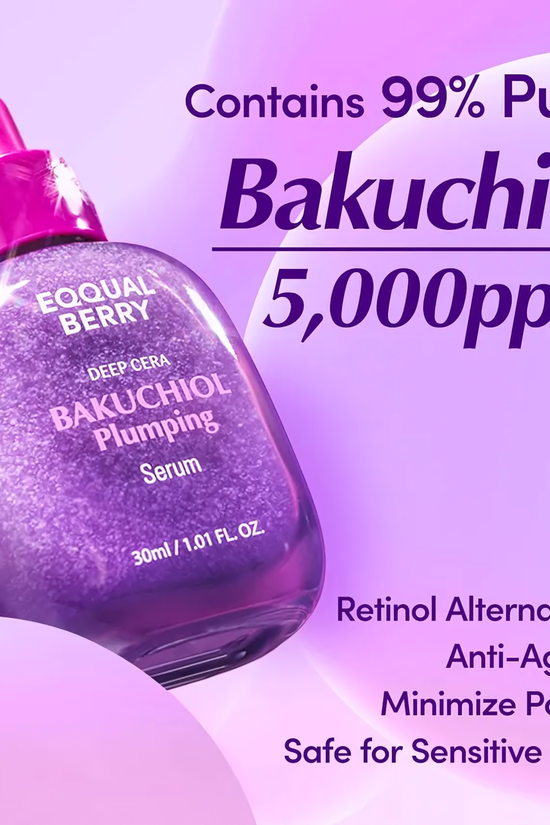 EQQUALBERRY Bakuchiol Plumping Purple Serum 30ml