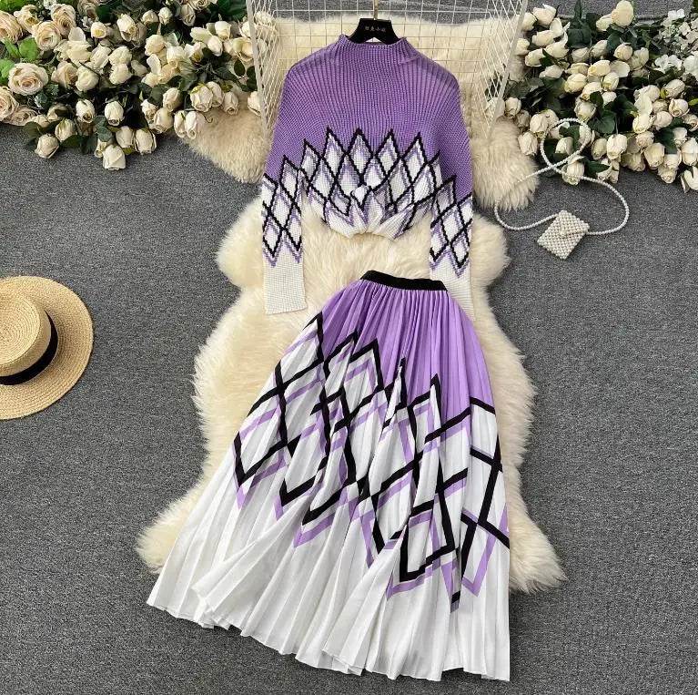 Light Mature Wind High-Grade Two-Piece Set - IVORYNN