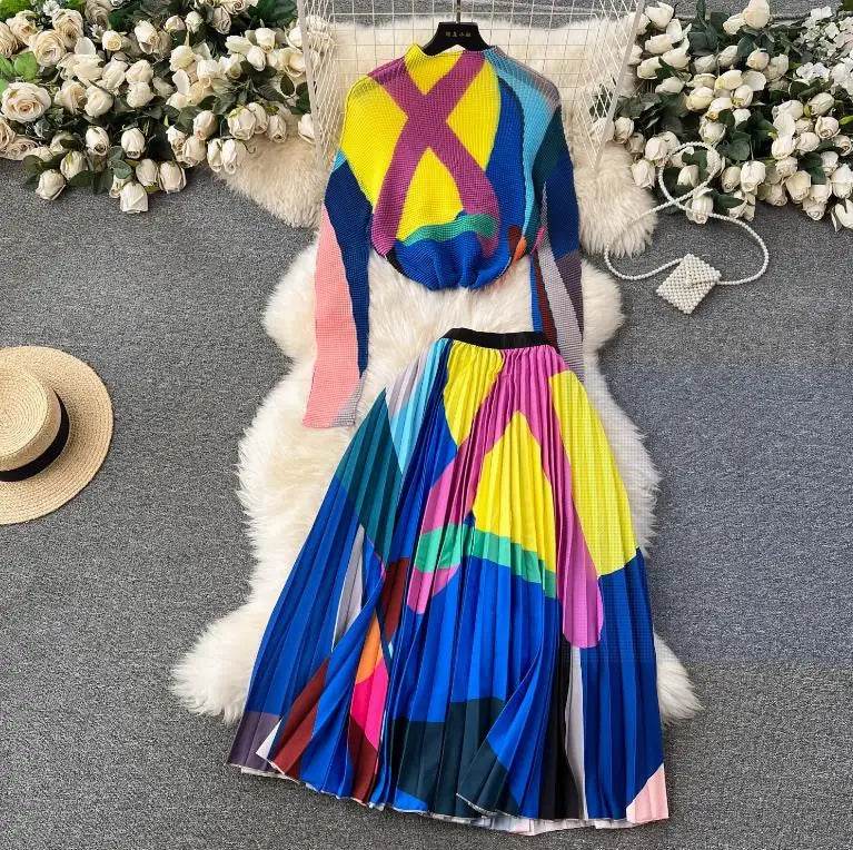 Light Mature Wind High-Grade Two-Piece Set - IVORYNN