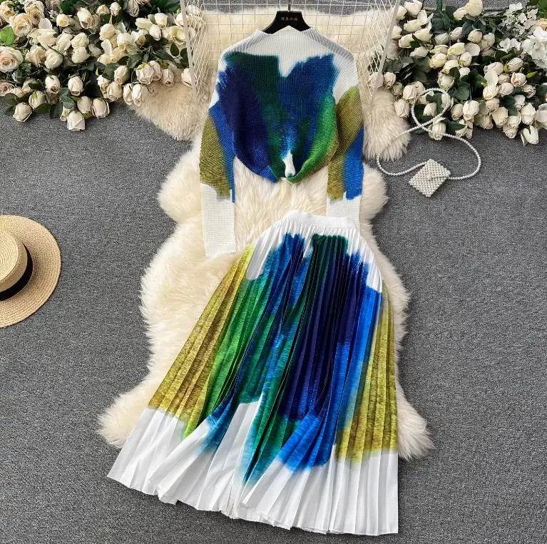 Light Mature Wind High-Grade Two-Piece Set - IVORYNN