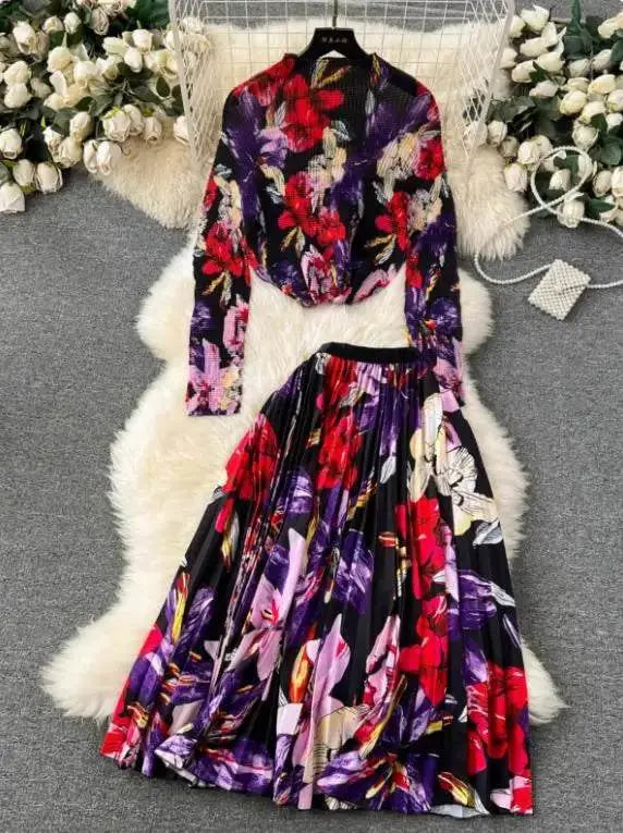 Light Mature Wind High-Grade Two-Piece Set - IVORYNN