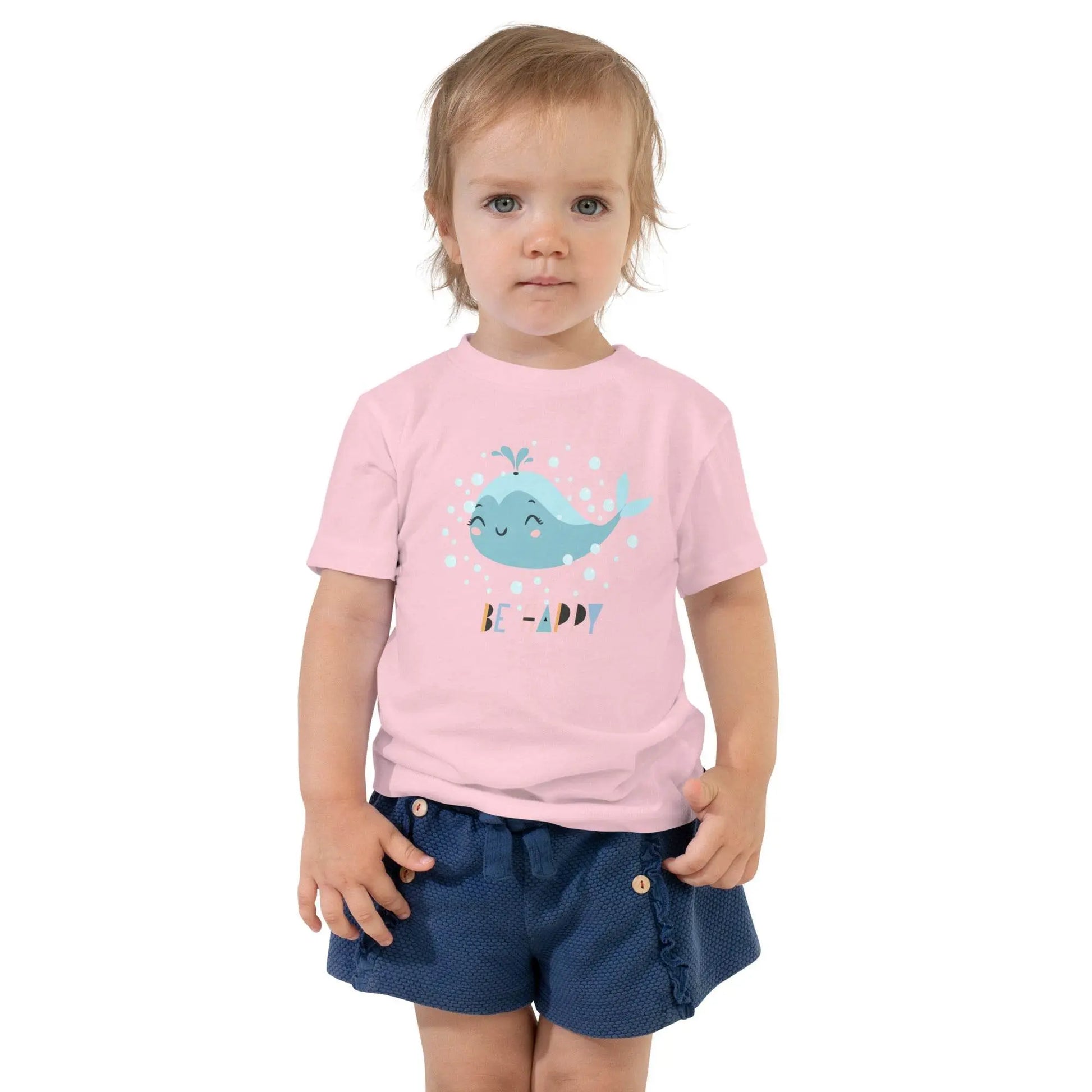 Little Whale Toddler Pink T-Shirt - IVORYNN