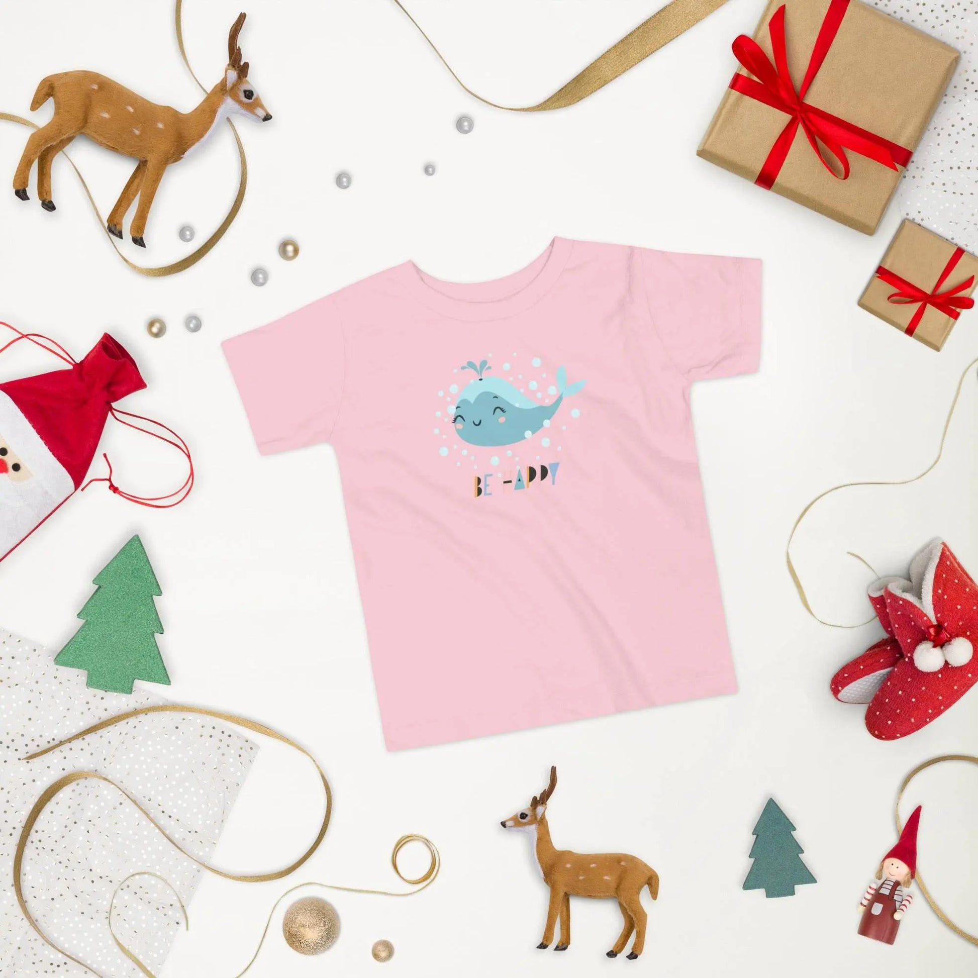 Little Whale Toddler Pink T-Shirt - IVORYNN