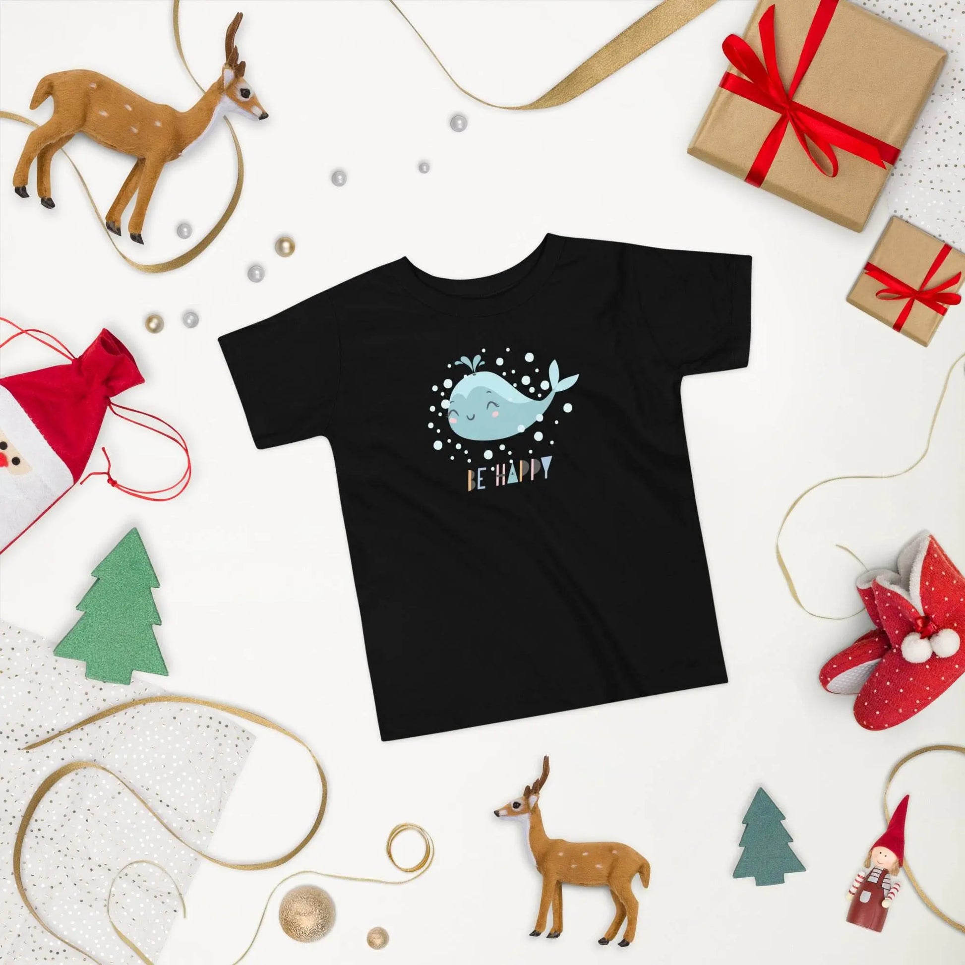 Little Whale Toddler Short Sleeve T-Shirt - IVORYNN