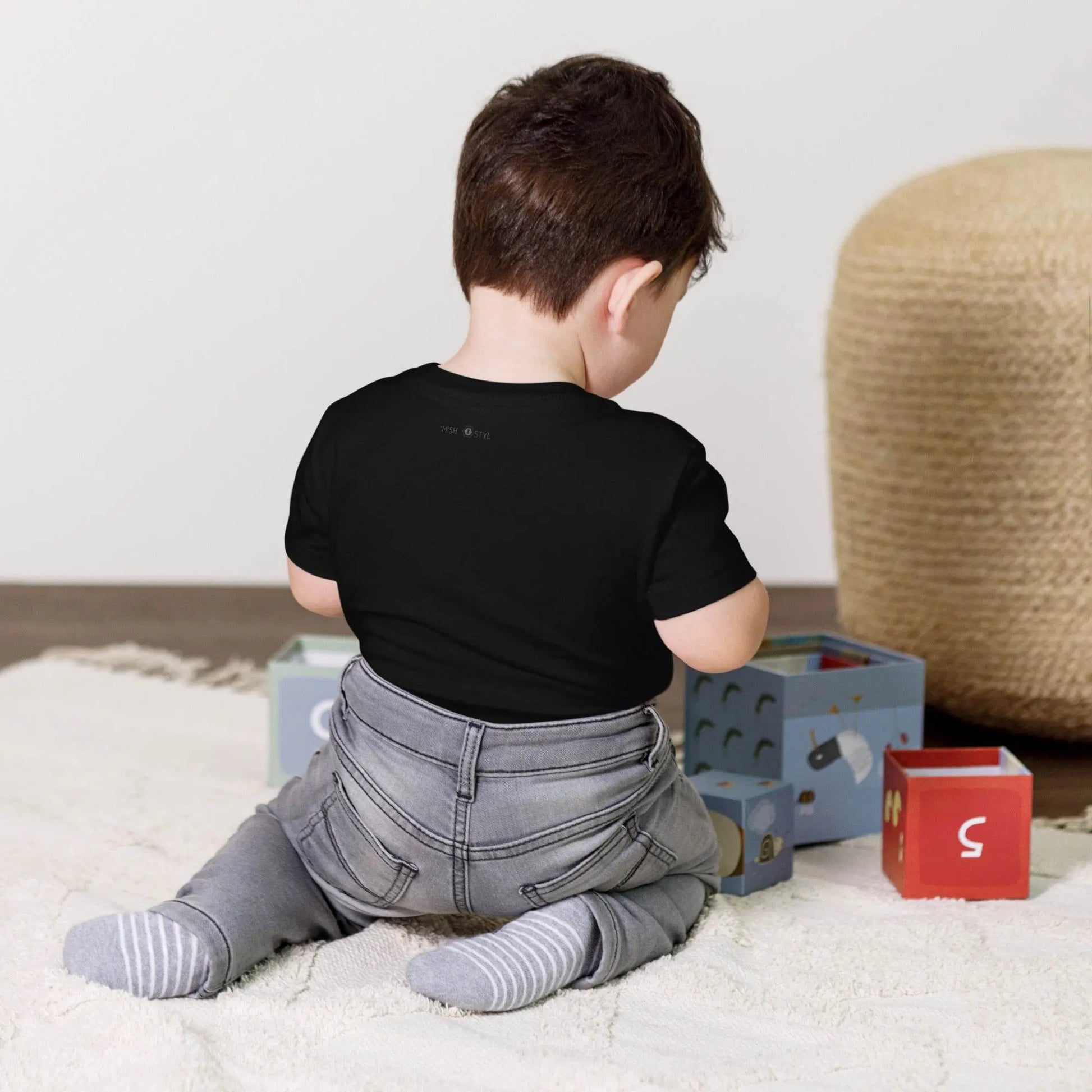 Little Whale Toddler Short Sleeve T-Shirt - IVORYNN
