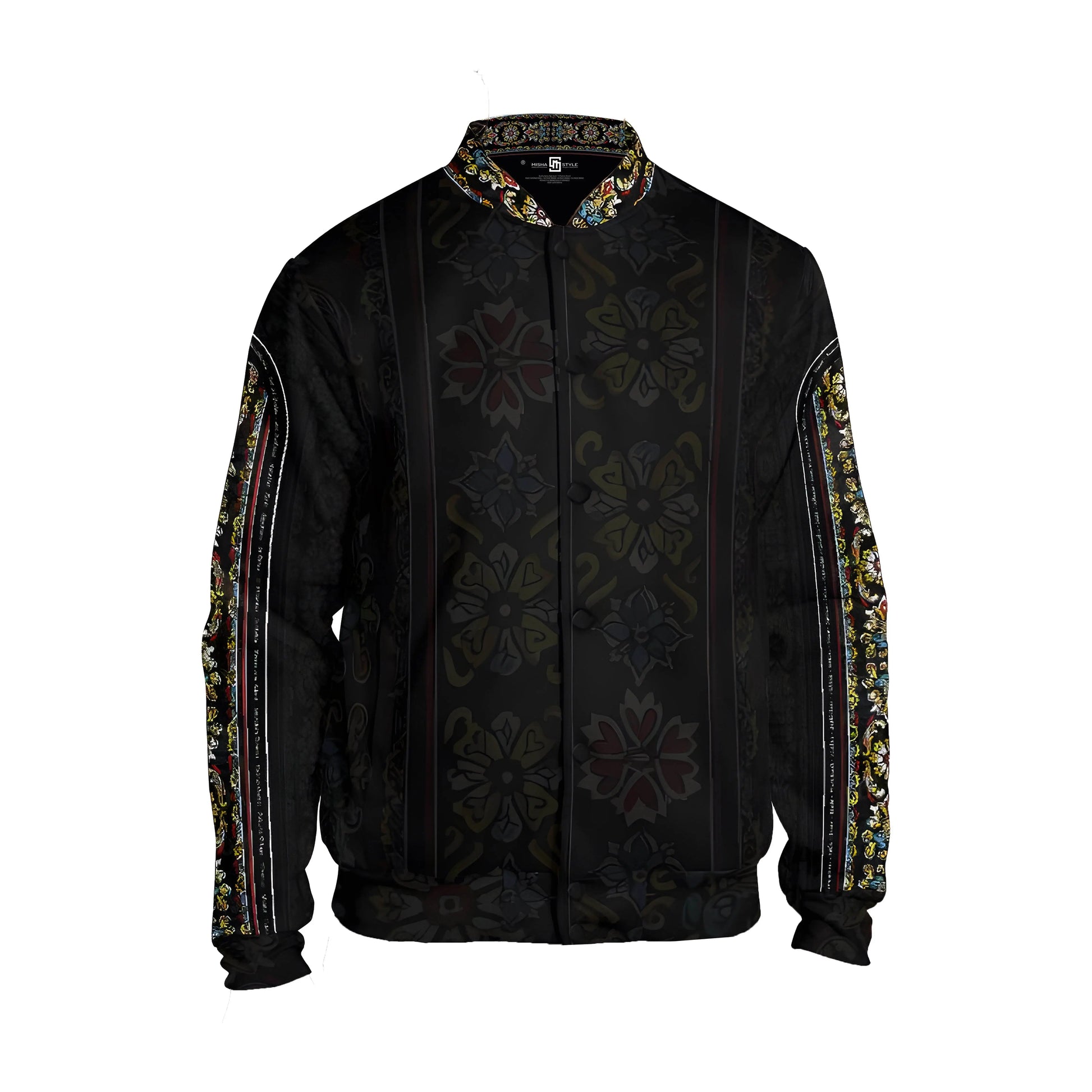 Love Story Baseball Black Jacket - IVORYNN