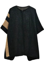 Luxury Cardigan Side Border Ruana - IVORYNN