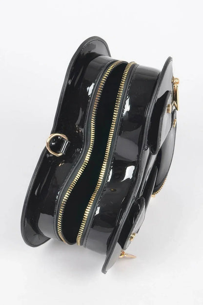 Luxury Heart Shape Jacket Crossbody Bag - IVORYNN