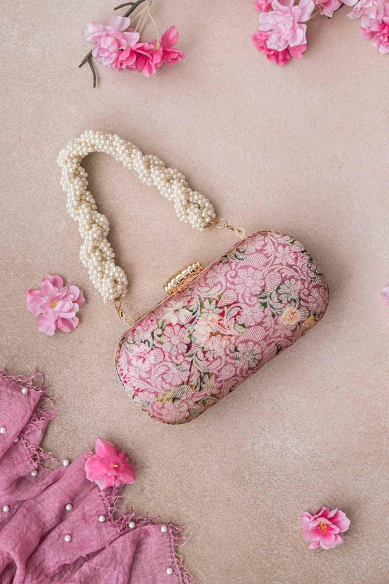 Luxury Pink Anniversary Wedding Diamond Bag - IVORYNN