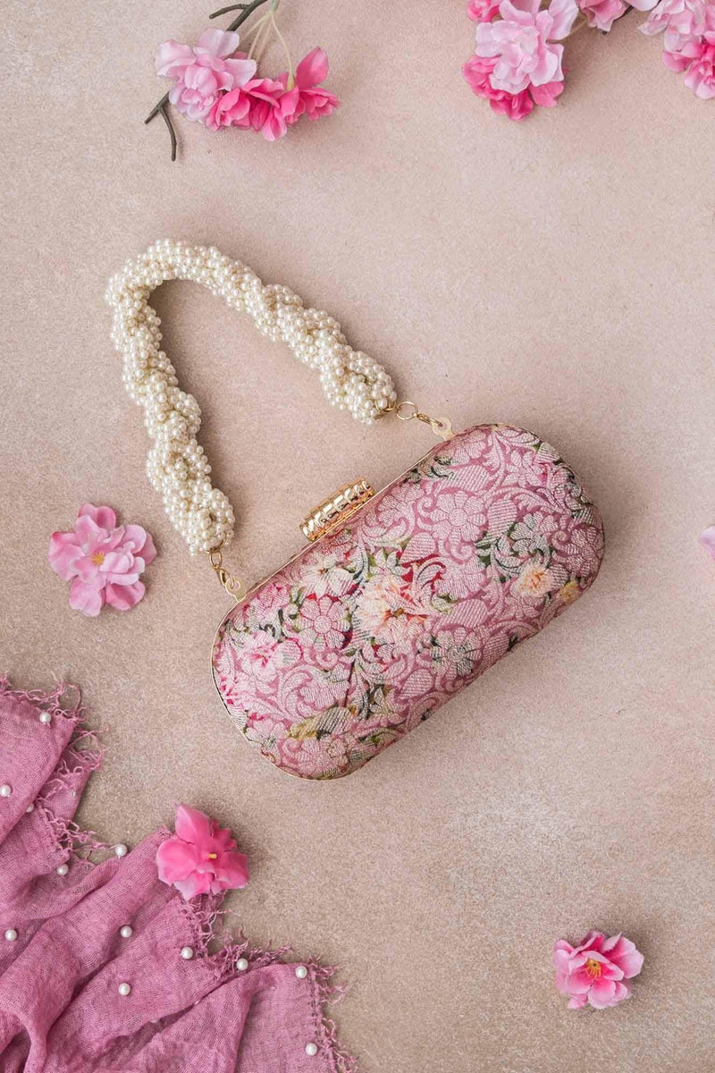 Luxury Pink Anniversary Wedding Diamond Bag - IVORYNN