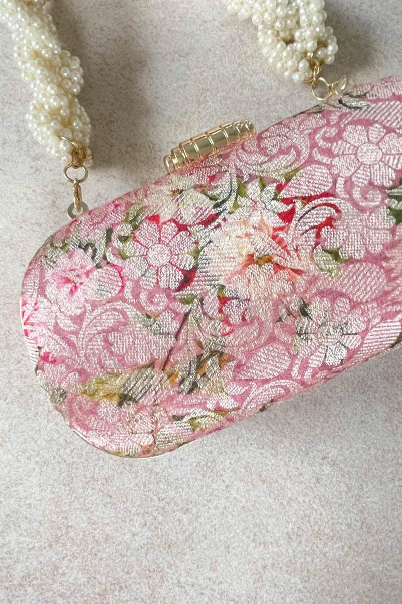 Luxury Pink Anniversary Wedding Diamond Bag - IVORYNN