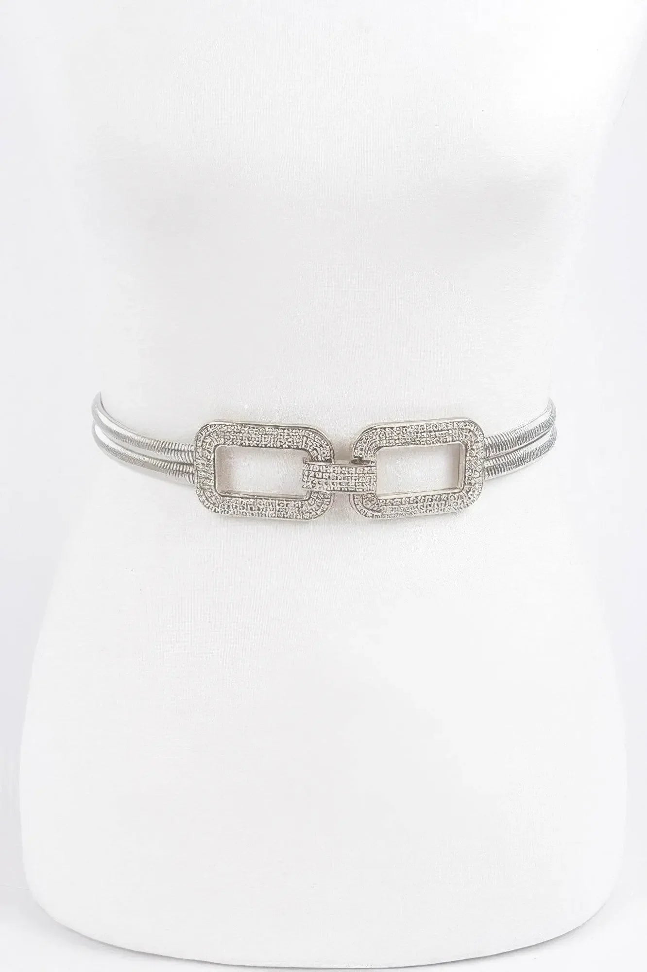 Luxury Rhinestone Metal Stretch Belt - IVORYNN