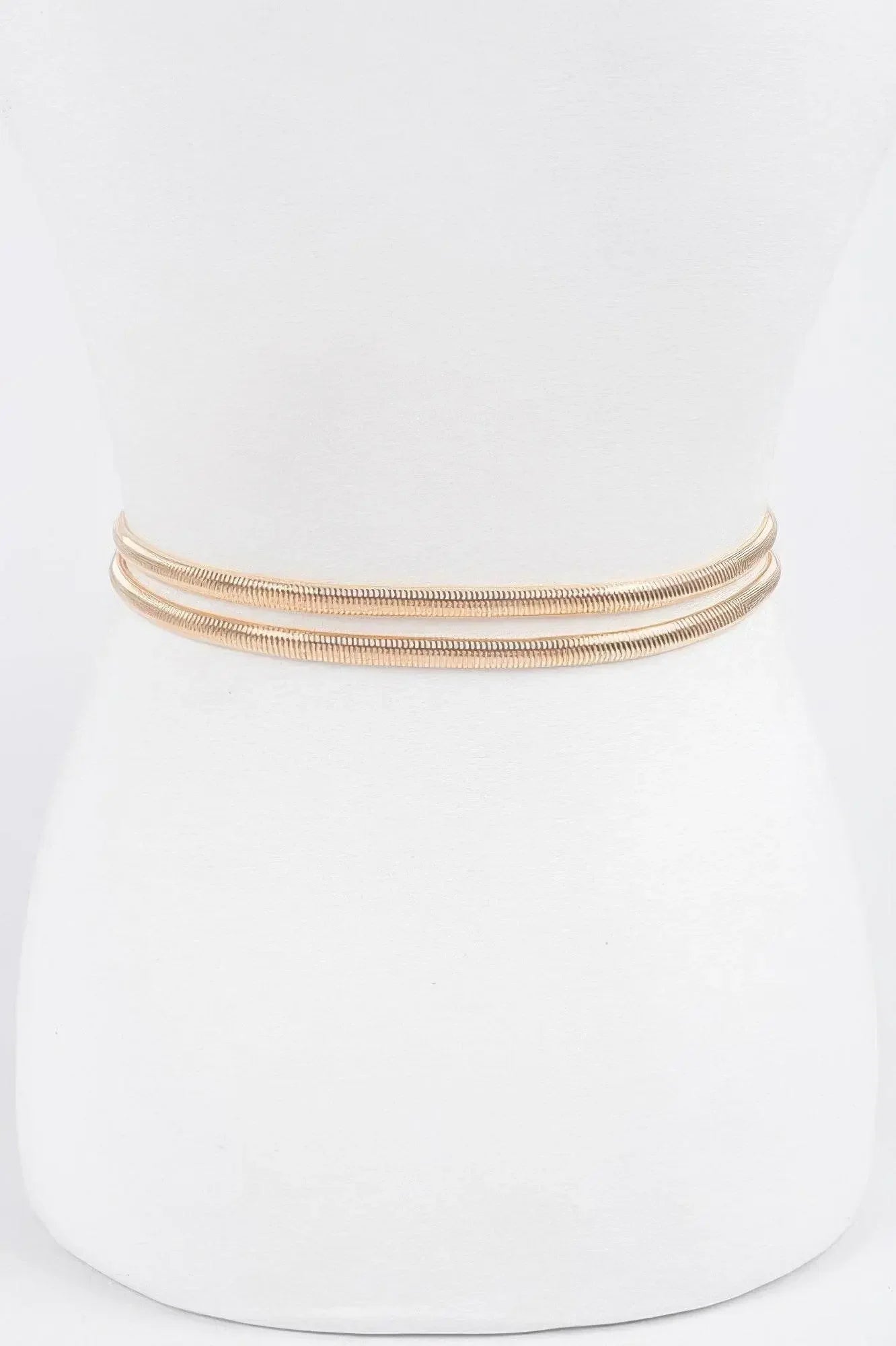 Luxury Rhinestone Metal Stretch Belt - IVORYNN