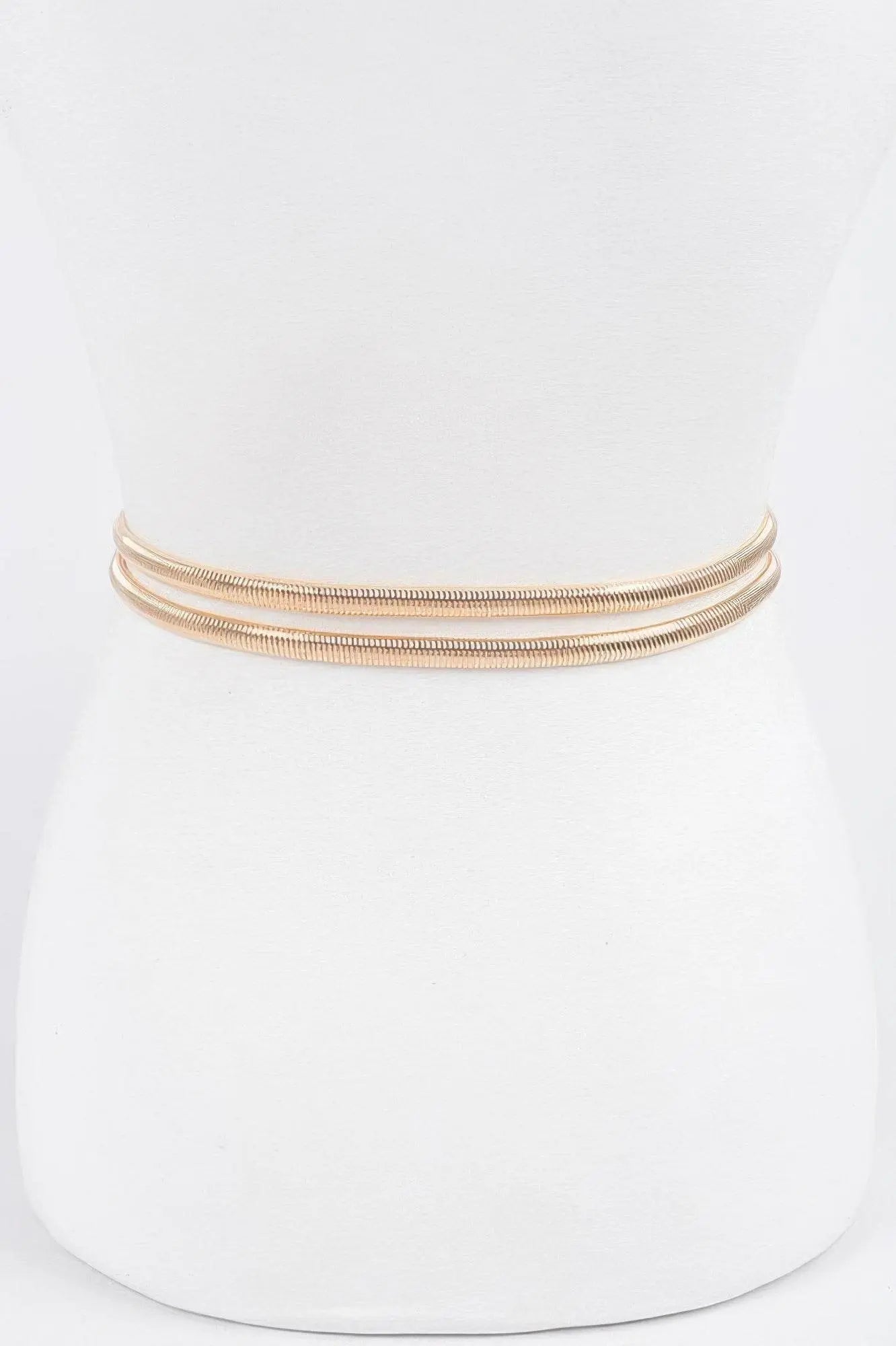 Luxury Rhinestone Metal Stretch Belt - IVORYNN