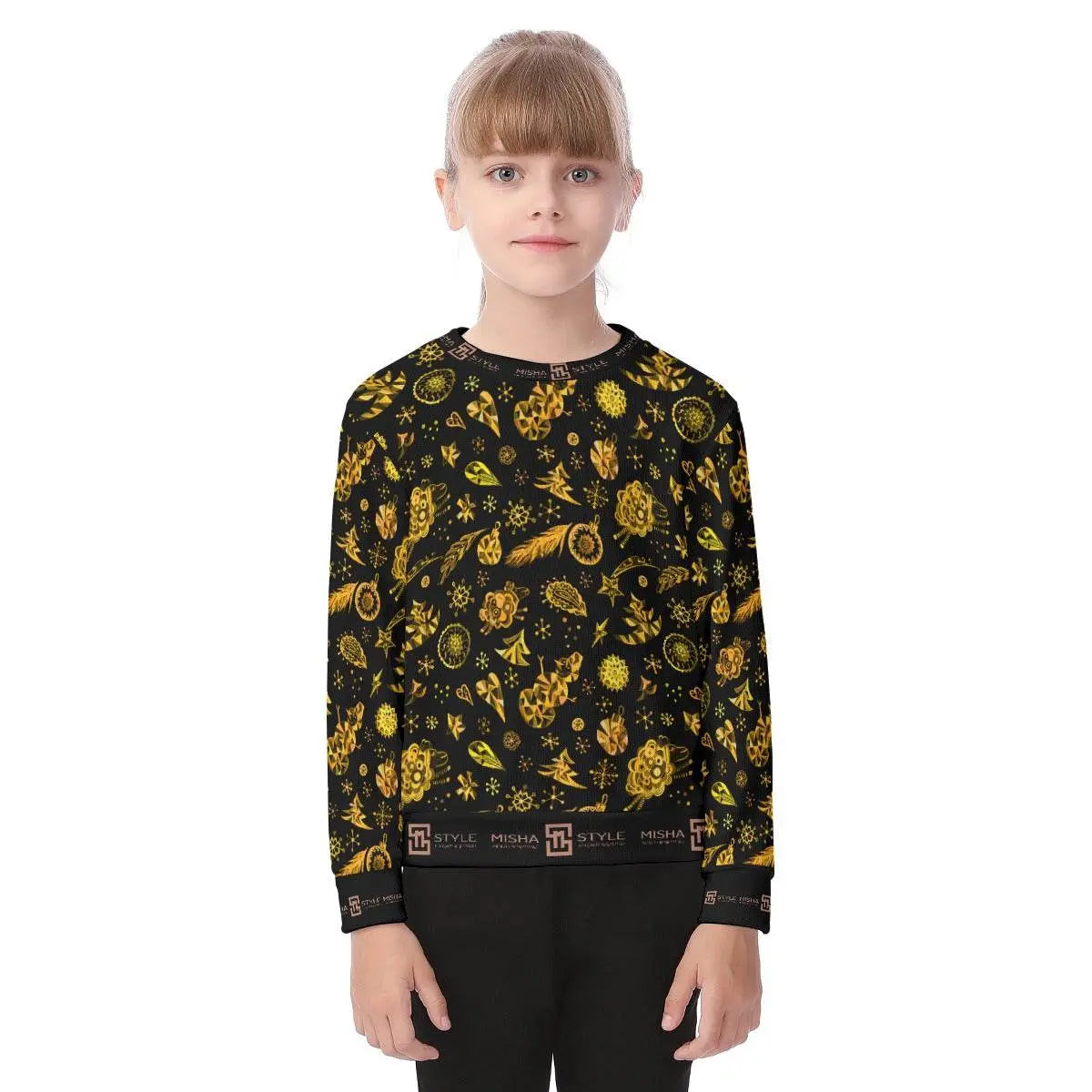 Luxury Spaces Funly Black Sweater - IVORYNN