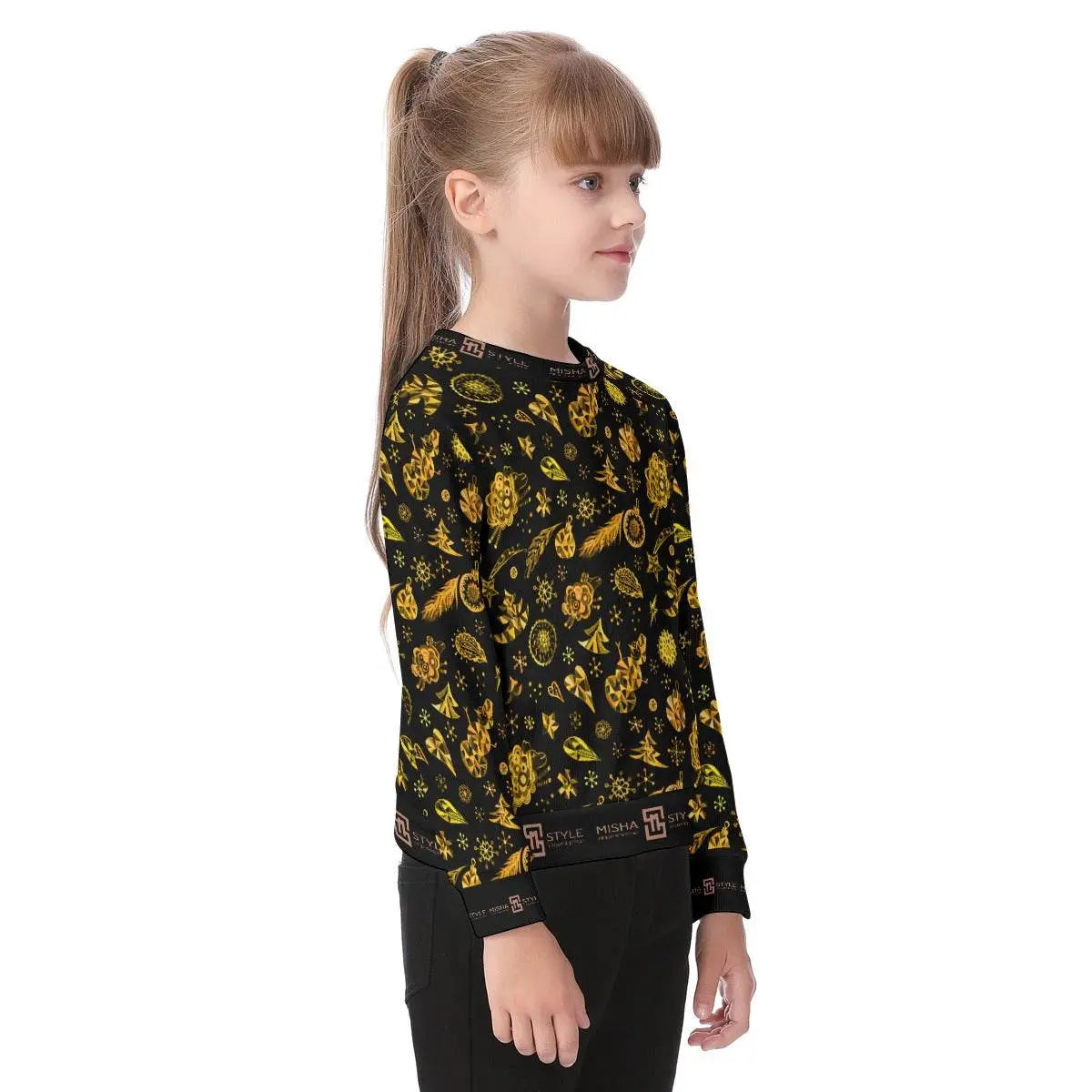 Luxury Spaces Funly Black Sweater - IVORYNN