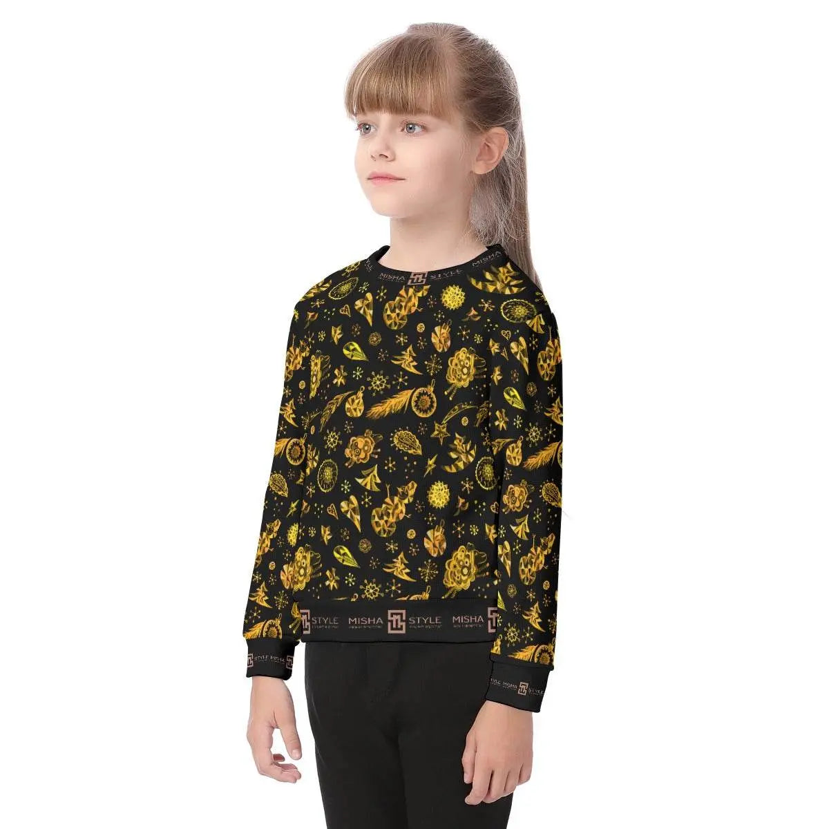 Luxury Spaces Funly Black Sweater - IVORYNN
