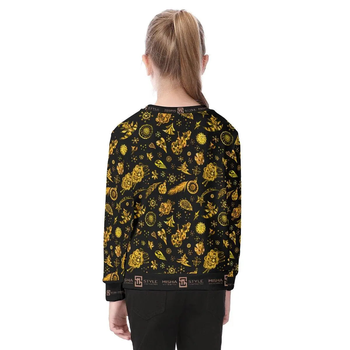 Luxury Spaces Funly Black Sweater - IVORYNN