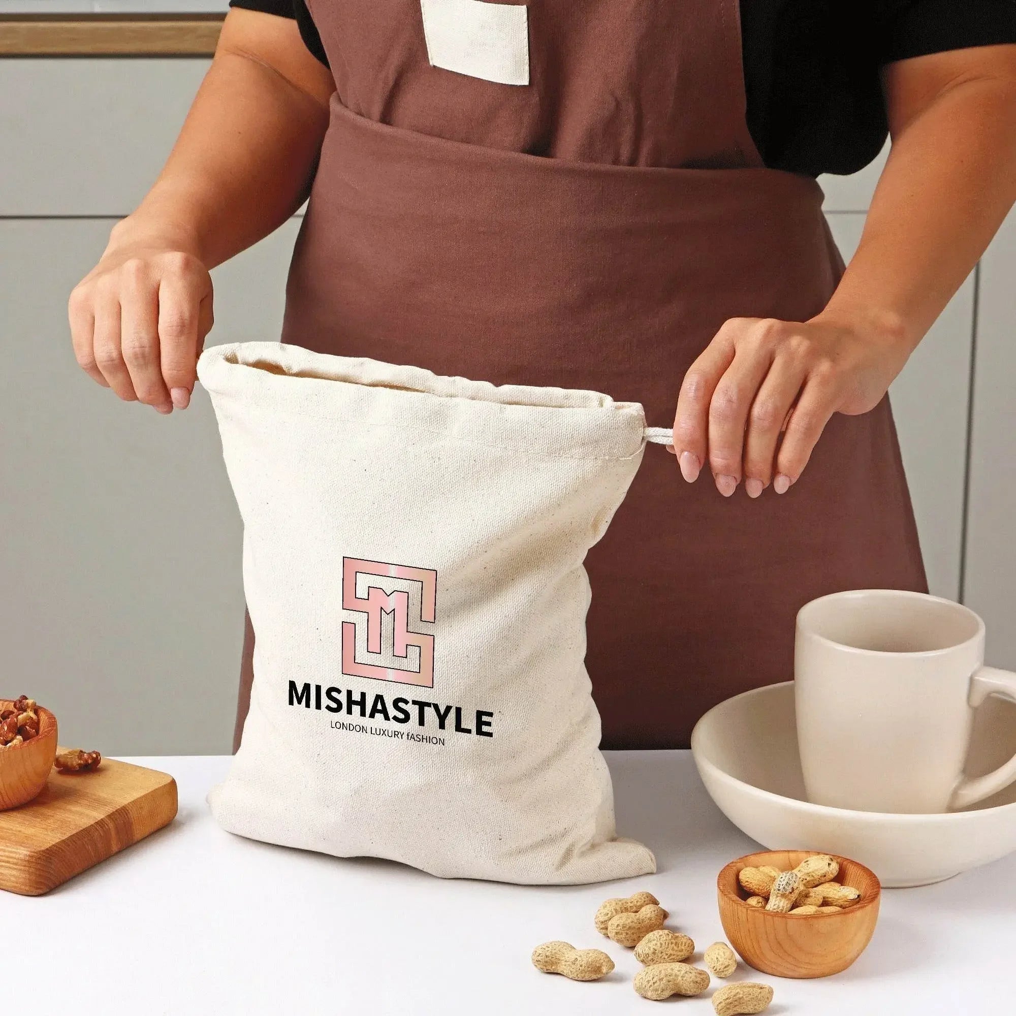 MRS JONES 40oz Stainless Steel Tumbler With White Handle and Straw - IVORYNN