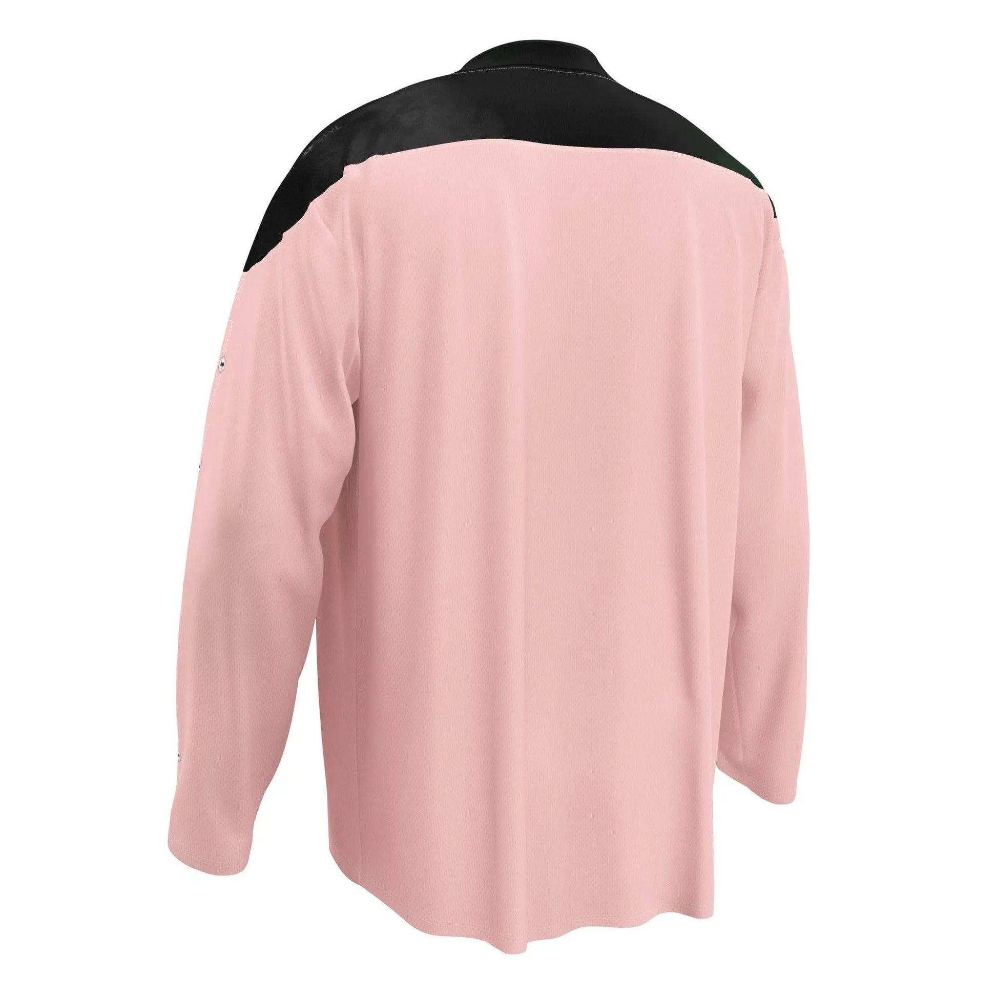 Men Recycled hockey fan jersey - Pink - IVORYNN