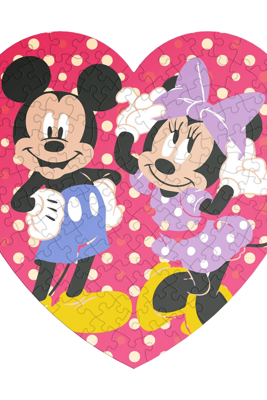 Mickey Mouse Love Mini Mouse Heart Puzzle 118 Pcs - IVORYNN