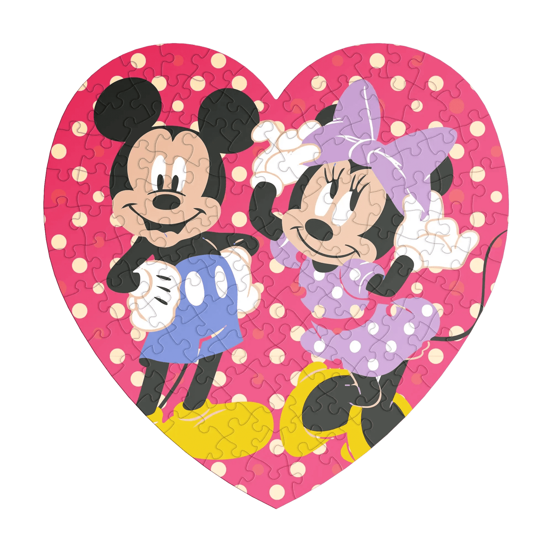 Mickey Mouse Love Mini Mouse Heart Puzzle 118 Pcs - IVORYNN
