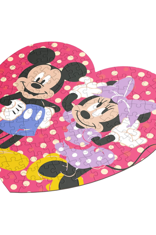 Mickey Mouse Love Mini Mouse Heart Puzzle 118 Pcs - IVORYNN