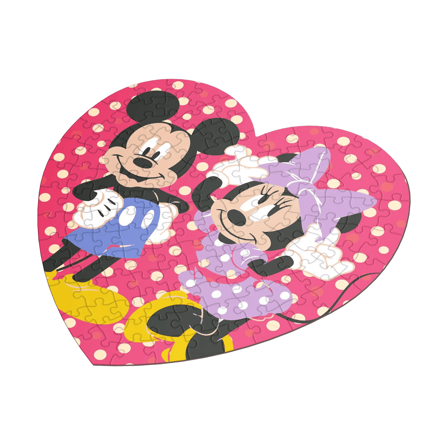 Mickey Mouse Love Mini Mouse Heart Puzzle 118 Pcs - IVORYNN