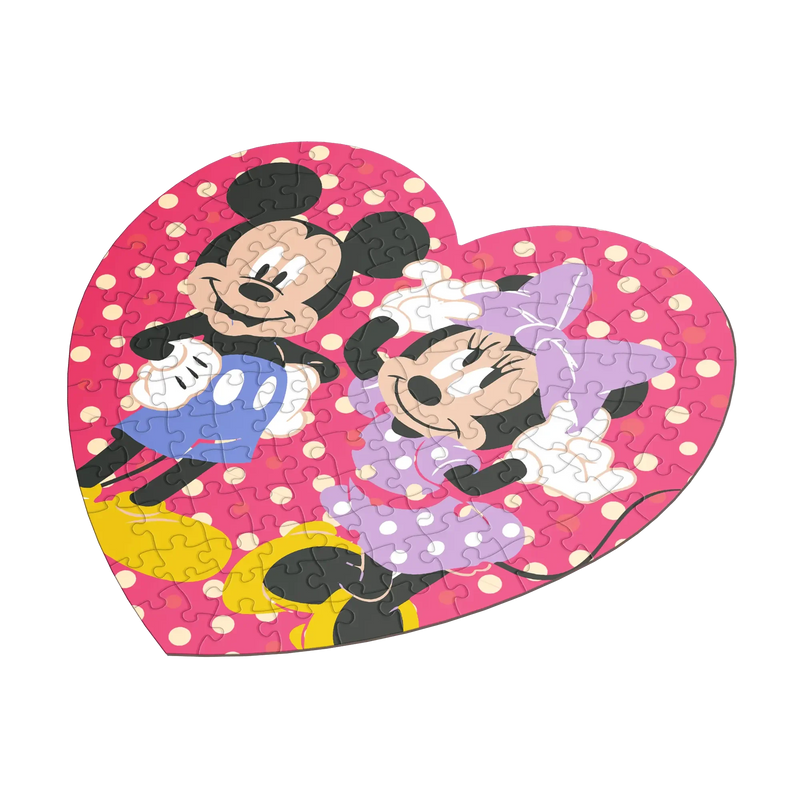 Mickey Mouse Love Mini Mouse Heart Puzzle 118 Pcs - IVORYNN
