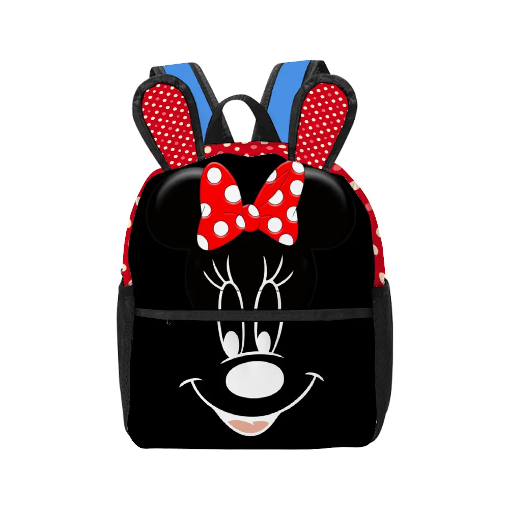 Mickey Special Head & Rabbit Ears Stylish School Backpack - IVORYNN