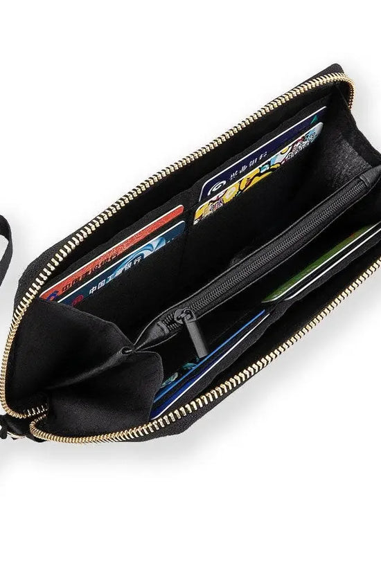 NN Long PU Wallets Zipper Pink Purses Handbags - IVORYNN