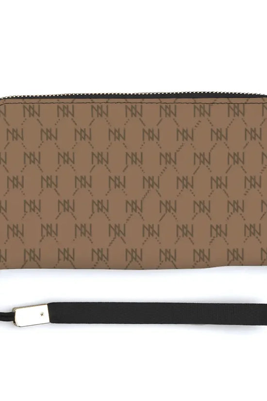 NN Long PU Wallets Zipper Purses Handbags - IVORYNN