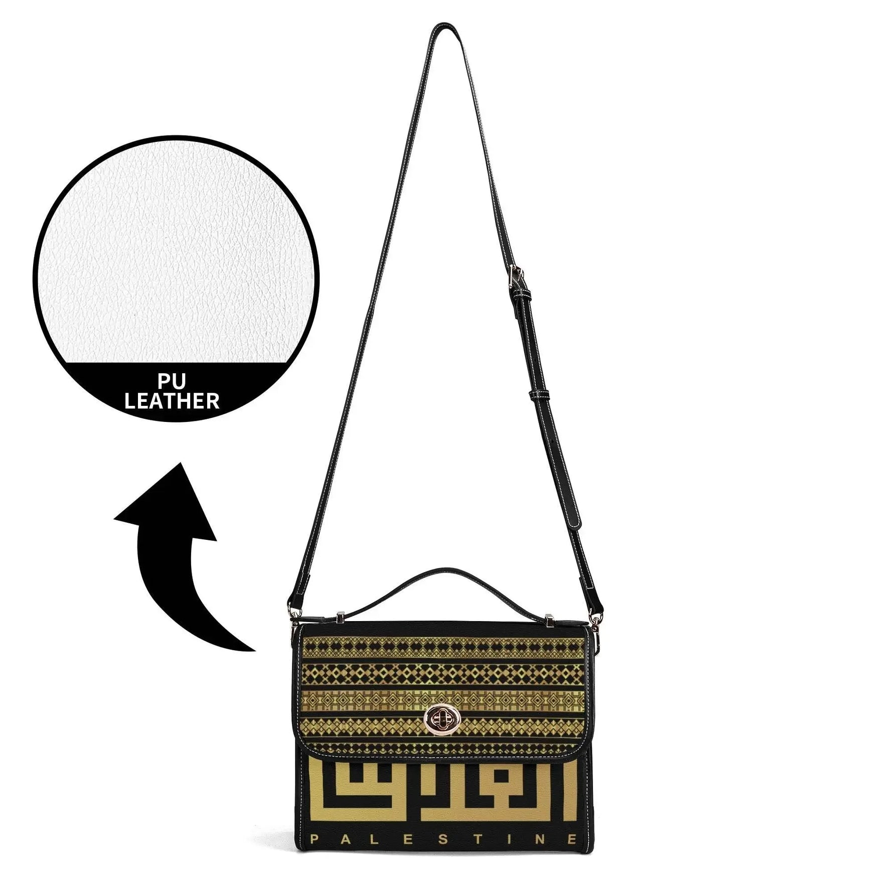 New Version PU Leather Satchel Bag - IVORYNN