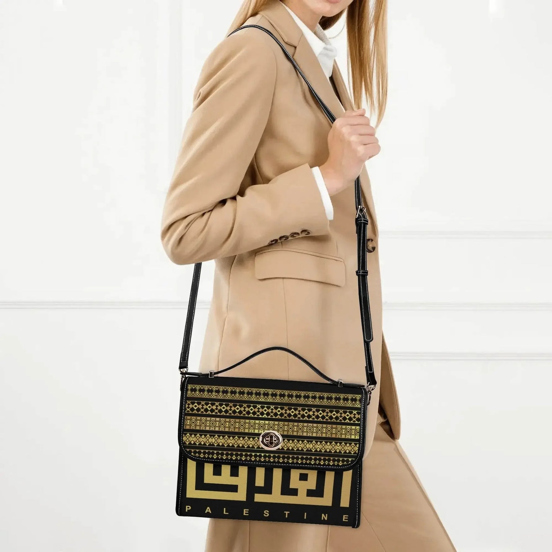 New Version PU Leather Satchel Bag - IVORYNN