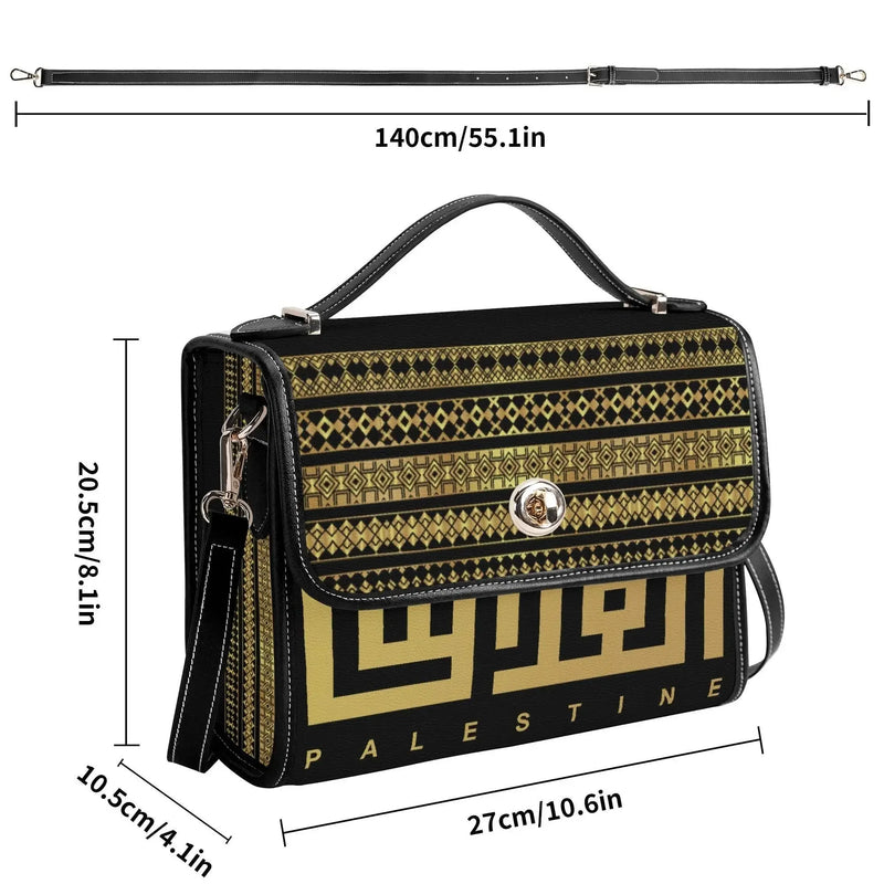 New Version PU Leather Satchel Bag - IVORYNN