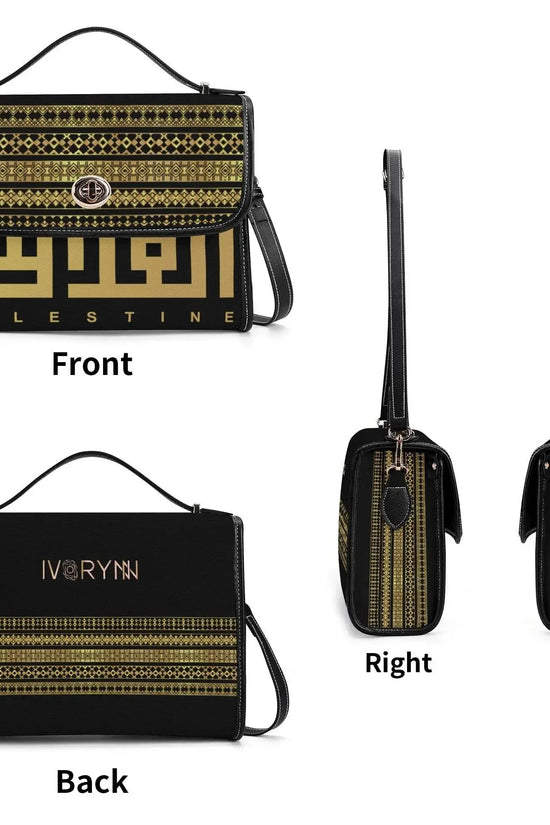 New Version PU Leather Satchel Bag - IVORYNN