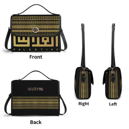 New Version PU Leather Satchel Bag - IVORYNN