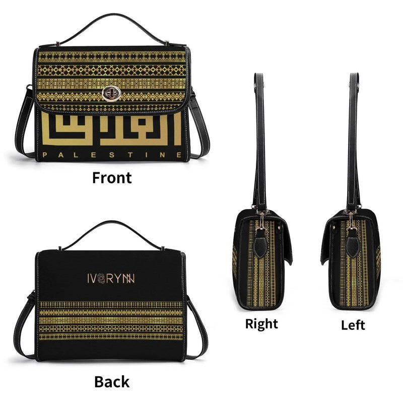 New Version PU Leather Satchel Bag - IVORYNN